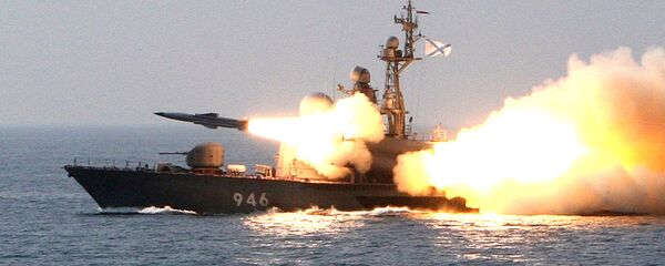 Тихоокеанский флот провел морские учения ракетных катеров - 俄羅斯衛星通訊社