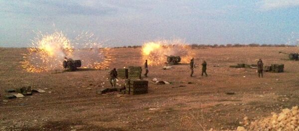 叙军为哈马省攻势进行四年来最大规模炮火准备 - 俄罗斯卫星通讯社