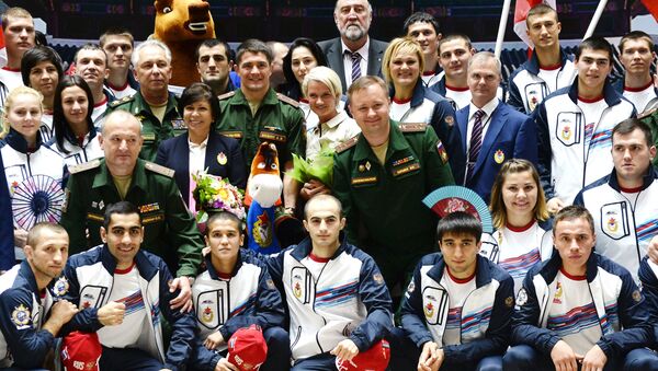 俄运动员在韩国的军事比赛中提前获胜 - 俄罗斯卫星通讯社