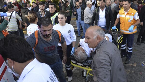 土耳其卫生部：安卡拉恐怖袭击致死人数增至86人186人受伤 - 俄罗斯卫星通讯社