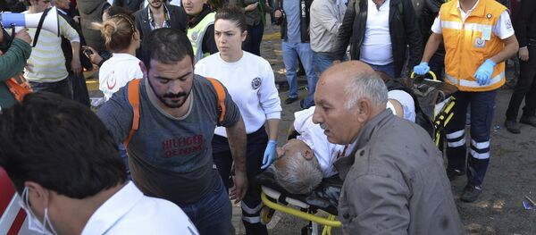 土耳其卫生部：安卡拉恐怖袭击致死人数增至86人186人受伤 - 俄罗斯卫星通讯社