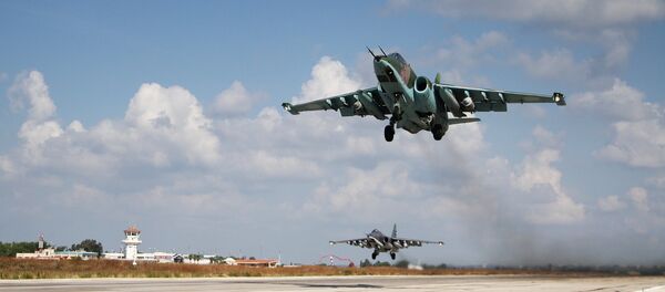 Российская боевая авиация на авиабазе Хмеймим в Сирии - 俄罗斯卫星通讯社