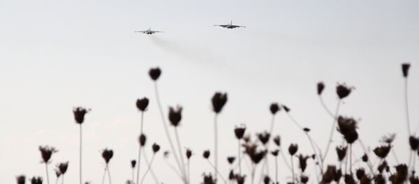 Российская боевая авиация на авиабазе Хмеймим в Сирии - 俄羅斯衛星通訊社