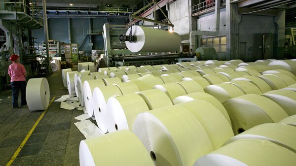 阿马扎尔制浆造纸厂一期工程拟于2019年12月投产 - 俄罗斯卫星通讯社