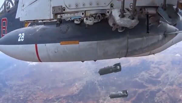 國防部：俄空天部隊在敘利亞各地區同時空襲牽制恐怖分子 - 俄羅斯衛星通訊社