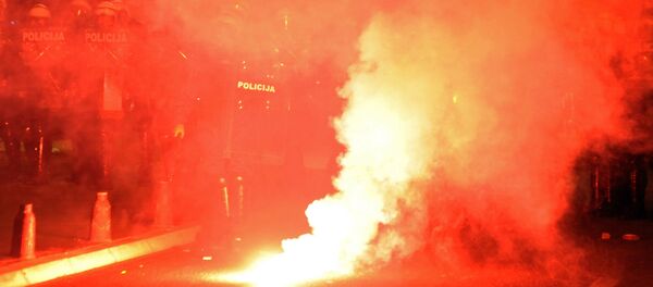 黑山反对派示威造成8人受伤 - 俄罗斯卫星通讯社