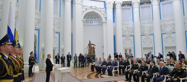 普京：在叙利亚的行动证明俄方准备有效回应任何威胁 - 俄罗斯卫星通讯社