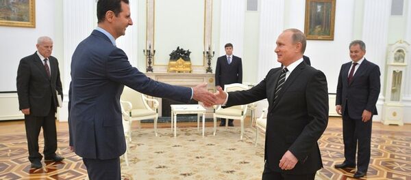 阿薩德與普京 - 俄羅斯衛星通訊社