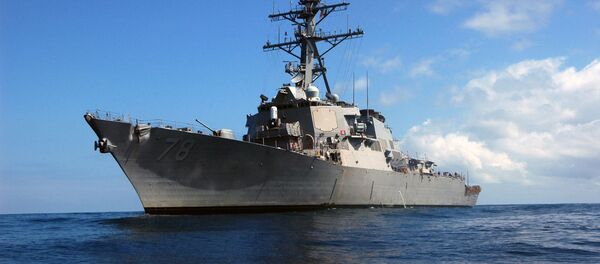 “波特”号驱逐舰 - 俄罗斯卫星通讯社