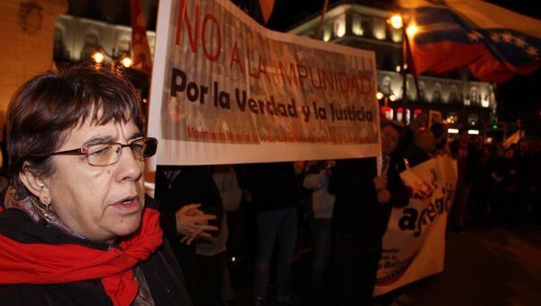 马德里举行示威游行 反对北约最大规模军演 - 俄罗斯卫星通讯社