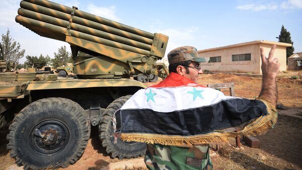 叙利亚军人 - 俄罗斯卫星通讯社