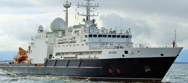 “琥珀”號海洋考察船 - 俄羅斯衛星通訊社