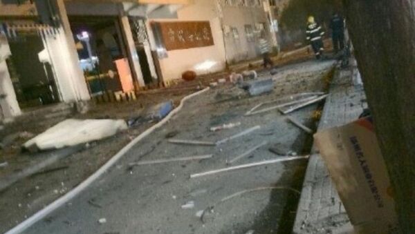 中國東部一座醫院大樓附近發生爆炸 - 俄羅斯衛星通訊社