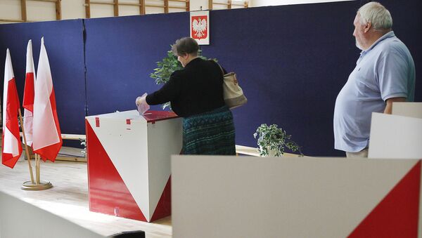 Голосование на референдуме в Польше - 俄罗斯卫星通讯社