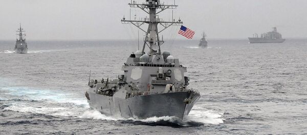 中國外交部:中方對美軍艦非法進入南海表示強烈不滿 中國外交部:中方對美軍艦非法進入南海表示強烈不滿 - 俄羅斯衛星通訊社