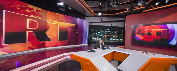 Ньюсрум телеканала Russia Today - 俄羅斯衛星通訊社