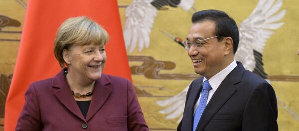 德国总理默克尔开始对中国进行正式访问   - 俄罗斯卫星通讯社