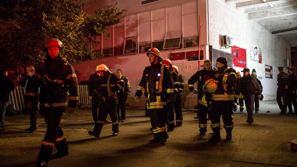 外媒：布哈勒斯特夜总会火灾遇难者人数已超过36人 - 俄罗斯卫星通讯社