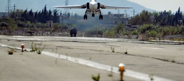 俄空天部队:俄战机在叙使用混凝土破坏弹打击IS设施 俄空天部队:俄战机在叙使用混凝土破坏弹打击IS设施 - 俄罗斯卫星通讯社
