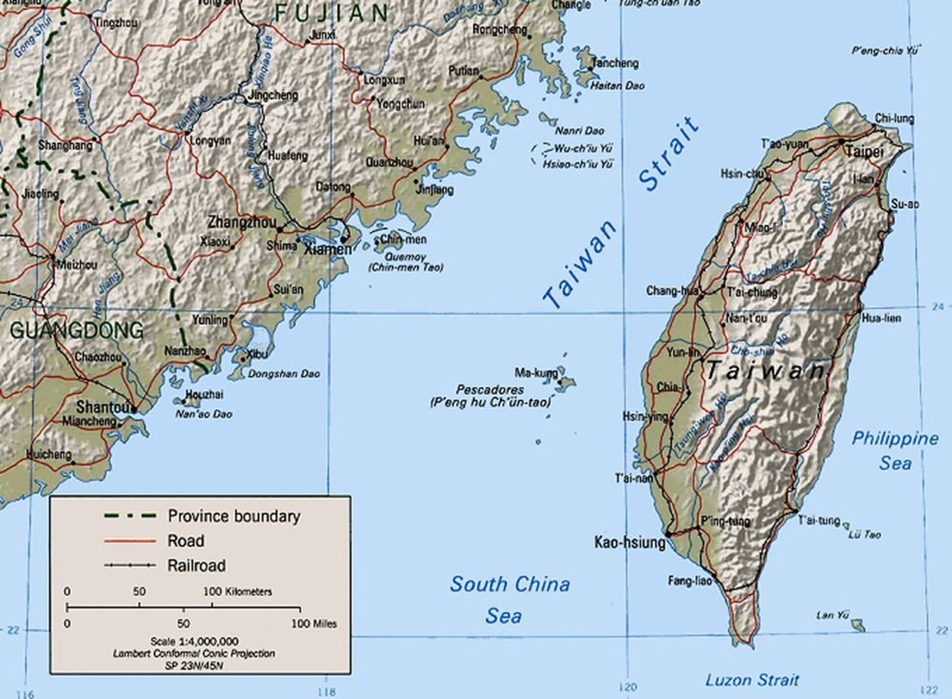 台湾海峡 - 俄罗斯卫星通讯社, 1920, 01.06.2022