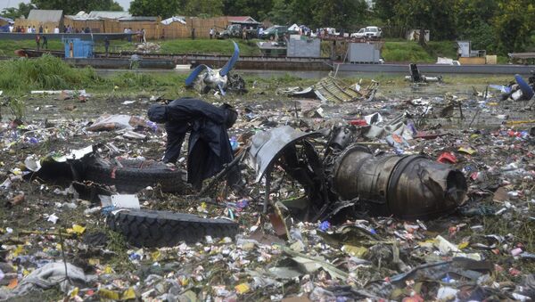 Обломки грузового самолета Ан-12 в Южном Судане - 俄罗斯卫星通讯社