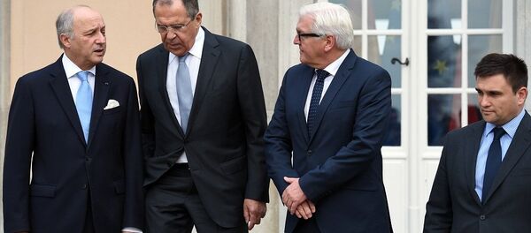 德國外交部：諾曼底形式內的工作將繼續進行 儘管落實情況不佳 - 俄羅斯衛星通訊社