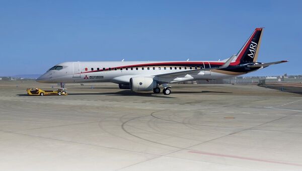 飞往美国以进行试飞的MRJ飞机因故障紧急返回日本 - 俄罗斯卫星通讯社