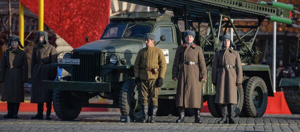 纪念1941年红场大阅兵 纪念1941年红场大阅兵 - 俄罗斯卫星通讯社