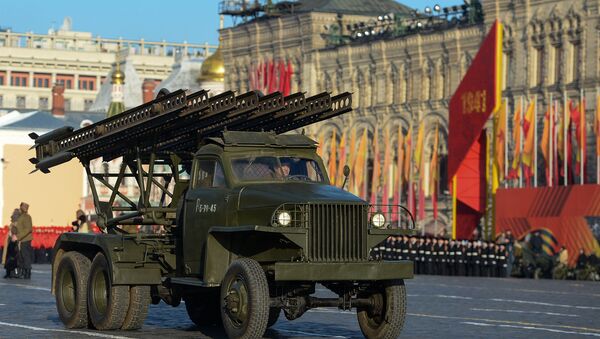 紀念1941年紅場大閱兵的閱兵式在莫斯科隆重閉幕 約5500人參加 - 俄羅斯衛星通訊社