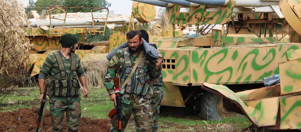 敘利亞政府軍從地面和空中向武裝分子發起進攻 - 俄羅斯衛星通訊社