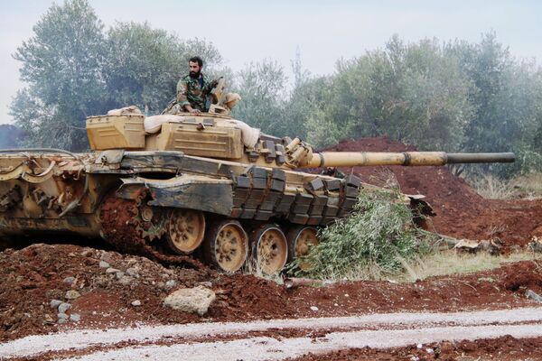 叙利亚政府军从地面和空中向武装分子发起进攻 - 俄罗斯卫星通讯社