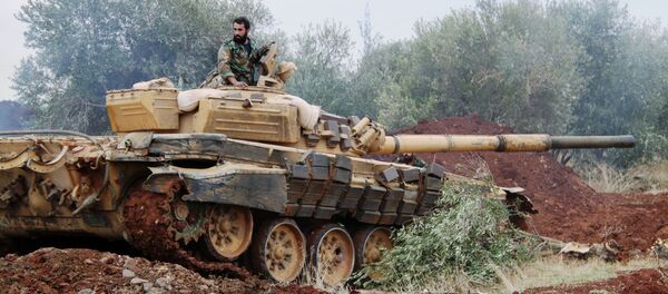 叙利亚政府军从地面和空中向武装分子发起进攻 - 俄罗斯卫星通讯社