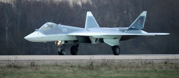 消息人士：2018年俄罗斯将开始批量生产配备新型发动机的T50第五代战斗机 - 俄罗斯卫星通讯社