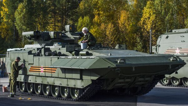 俄将于2018年收编智能弹药 用于“阿玛塔”坦克 - 俄罗斯卫星通讯社