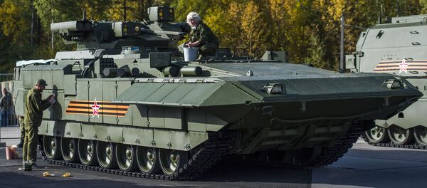 俄将于2018年收编智能弹药 用于“阿玛塔”坦克 - 俄罗斯卫星通讯社