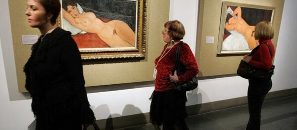 《斜躺的裸女》 - 俄罗斯卫星通讯社