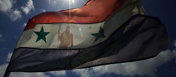 Сирийский флаг Сирийский флаг - 俄罗斯卫星通讯社