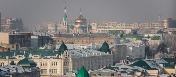 Вид на город Омск - 俄罗斯卫星通讯社