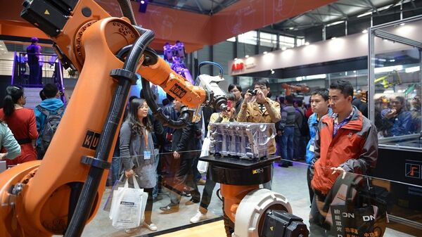媒体：到2020年中国机器人生产总量将过千亿  - 俄罗斯卫星通讯社