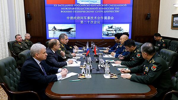 俄中政府间军事技术合作委员会第20次会议 （2015年11月18日） - 俄罗斯卫星通讯社