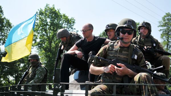 允許外國軍隊入境烏克蘭參加演習的法律生效 - 俄羅斯衛星通訊社