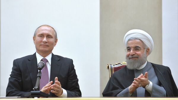 Рабочий визит президента РФ В.Путина в Иран - 俄羅斯衛星通訊社