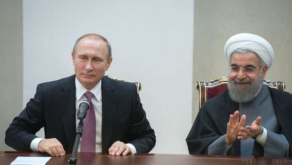 Рабочий визит президента РФ В.Путина в Иран - 俄罗斯卫星通讯社