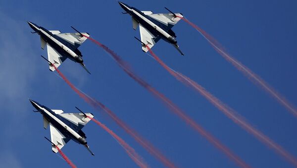 中国空军八一飞行表演队16日启程赴俄参加国际军事技术论坛 - 俄罗斯卫星通讯社