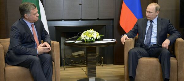 約旦國王:莫斯科的積極努力是解決敘利亞危機的唯一方式 約旦國王:莫斯科的積極努力是解決敘利亞危機的唯一方式 - 俄羅斯衛星通訊社