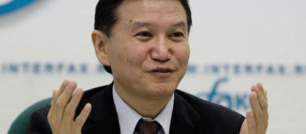 国际棋联主席讲述他与外星人的对话 国际棋联主席讲述他与外星人的对话 - 俄罗斯卫星通讯社