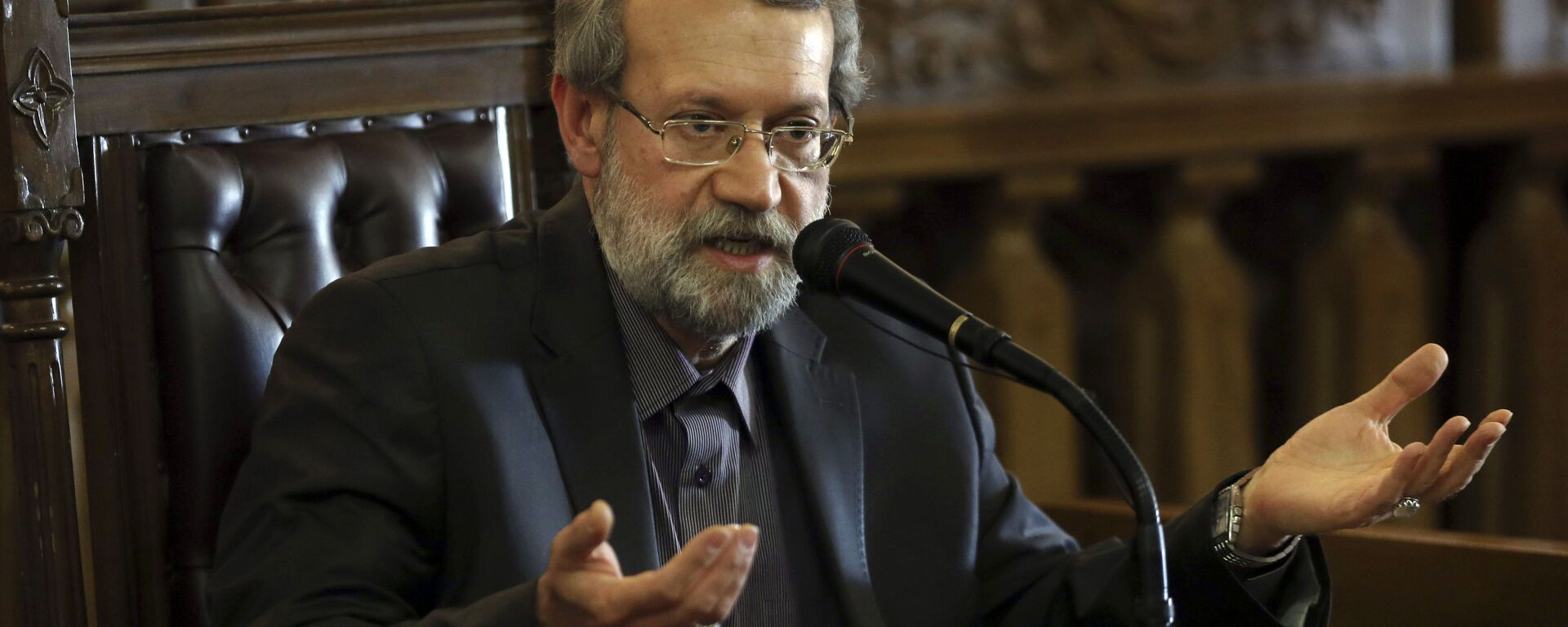 伊朗最高國家安全委員會秘書阿里·拉里賈尼 - 俄羅斯衛星通訊社, 1920, 26.11.2025