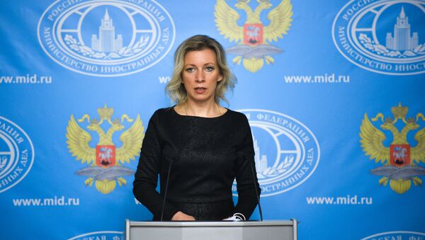 俄羅斯外交部發言人瑪麗亞·扎哈羅娃 - 俄羅斯衛星通訊社