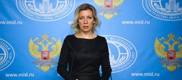俄罗斯外交部发言人玛丽亚·扎哈罗娃 - 俄罗斯卫星通讯社