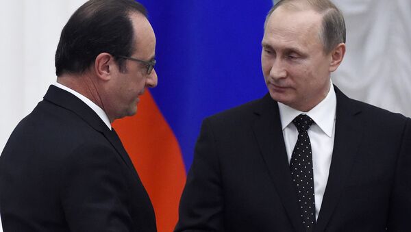 俄总统普京：法国和俄罗斯都具有找到并惩治凶手的共同意愿 - 俄罗斯卫星通讯社